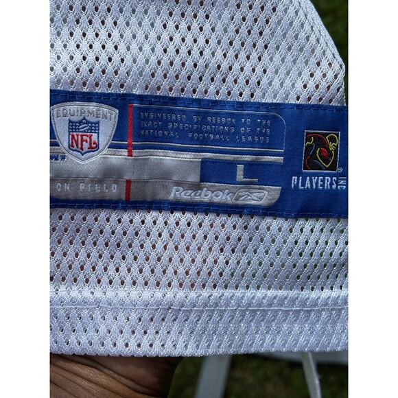 WHITE PEYTON MANNING #18 REEBOK NFL INDIANAPOLIS COLTS JERSEY 2000'S PRE-OWNED - Picture 2 of 4